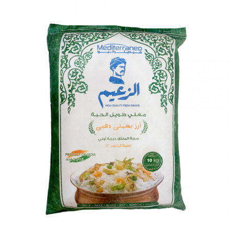 ارز بسمتى 1509  الزعيم 10كجم