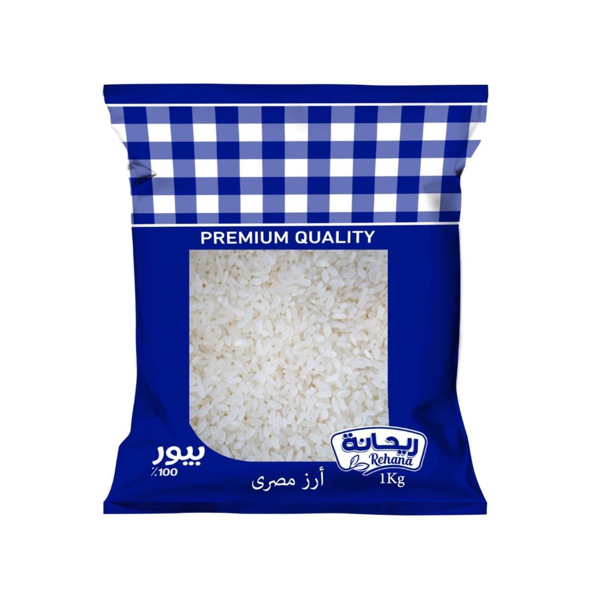 ارز مصري ريحانه 1 كجم × 10 كيس