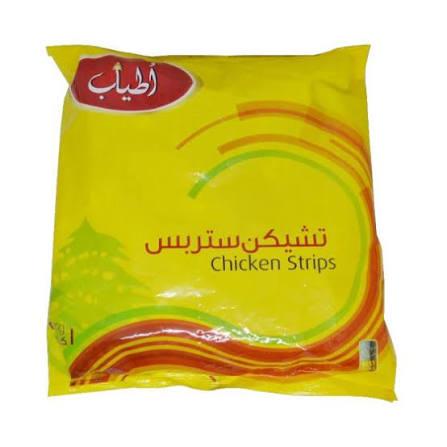استربس دجاج بارد أطياب 1كجم ×  10كيس أصفر كاترينج
