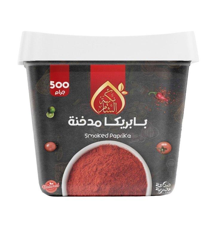 توابل بابريكا مدخنه نكهة الشام 500 جم × 6 عبوه