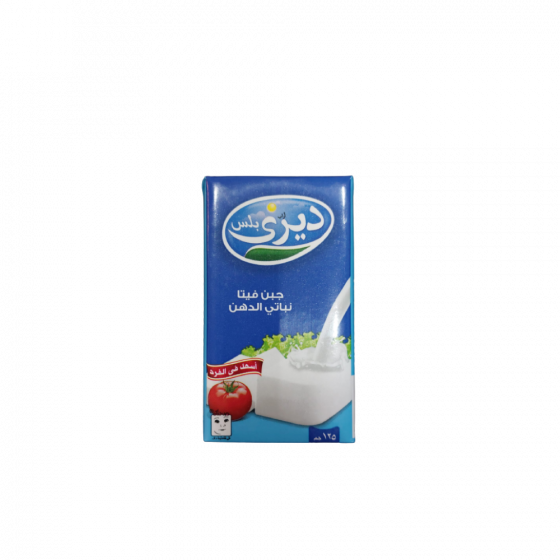 جبنة فيتا نباتى ديرى بلس 125جم × 40علبه