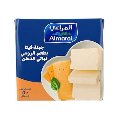 جبنة فيتا  رومي المراعي  500 جم × 12 علبة