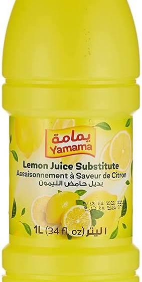 حامض ليمون يمامة 1لتر × 12 زجاجة
