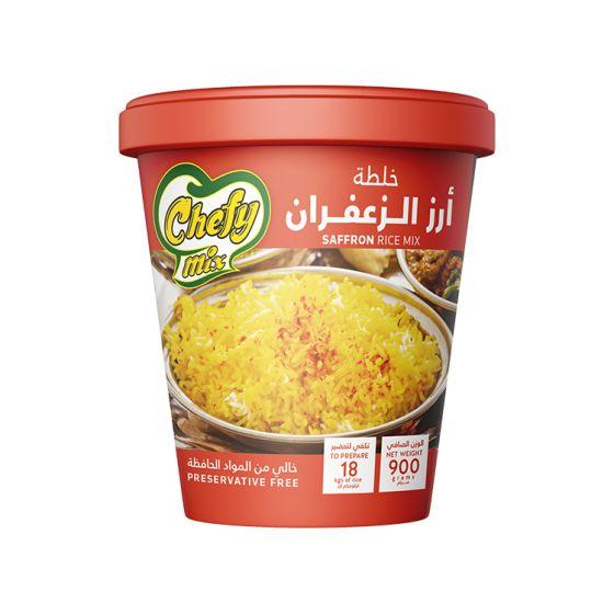 خلطة الارز بالزعفران شيفي ميكس 900جم × 6علبة
