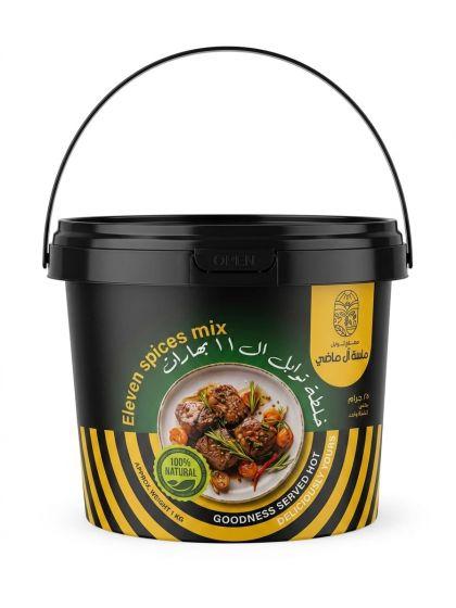 خلطة توابل 11 بهار ماسة ال ماضى جالون  1 كجم
