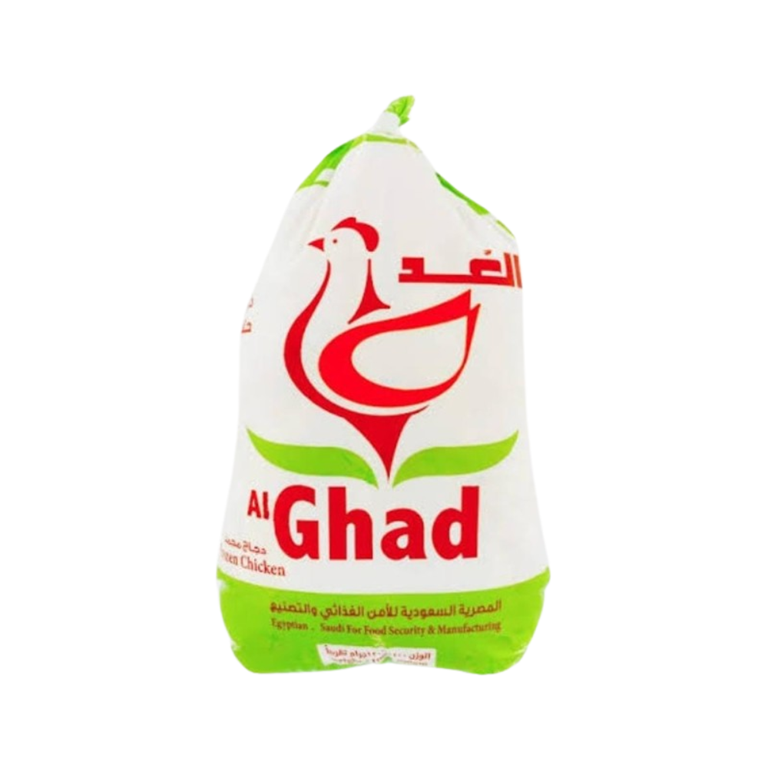 دجاج مجمد الغد 1000-1100 جم × 10 عبوه
