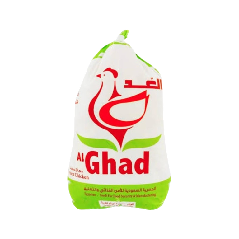 دجاج مجمد الغد 1100-1200 جم × 10 عبوه