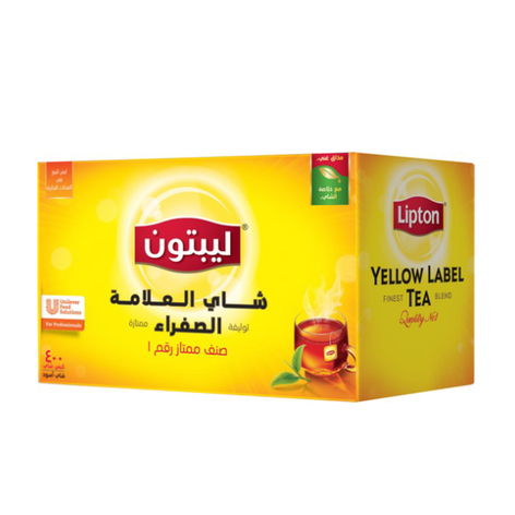 شاى اسود ليبتون 400فتله × 9علبة