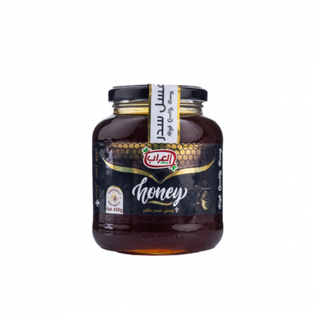 عسل نحل سدر طبيعي العراب 450جم × 6برطمان