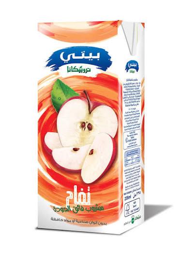 عصير تفاح بيتي 235 ملي × 27 علبة