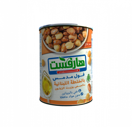 فول لبناني هارفست 400جم× 12علبة