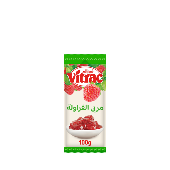 مربى فراولة فيتراك 100جم × 72 ظرف