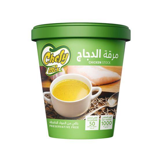 مرقة الدجاج شيفي ميكس 1كجم × 6علبة