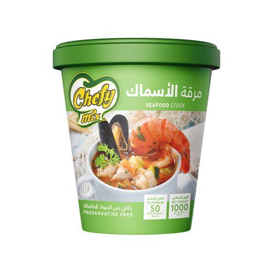 مرقة السمك شيفي ميكس 1كجم × 6علبة
