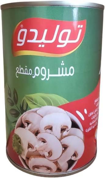 مشروم مقطع توليدو 400 جم × 24 علبة