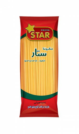 مكرون  اسباجيتي ستار 400جم× 20كيس