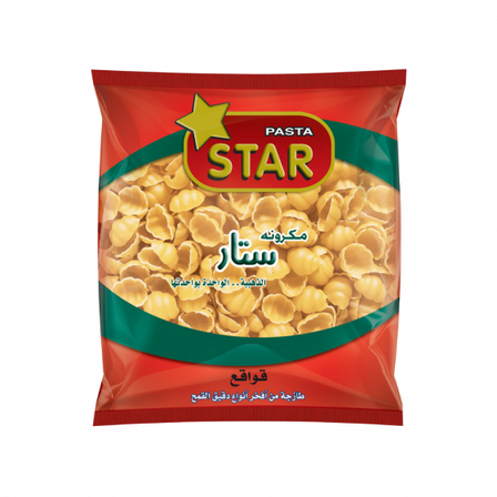 مكرونة قواقع ستار 400 جم × 20 كيس