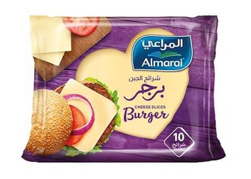 شرائح جبنه برجر المراعي200 جم × 12 باكت 