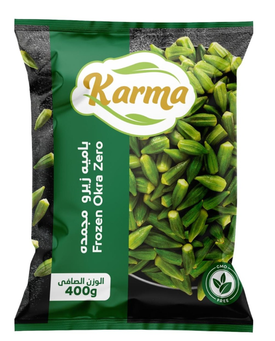 بامية زيرو مجمدة كارما 400جم ×20 كيس