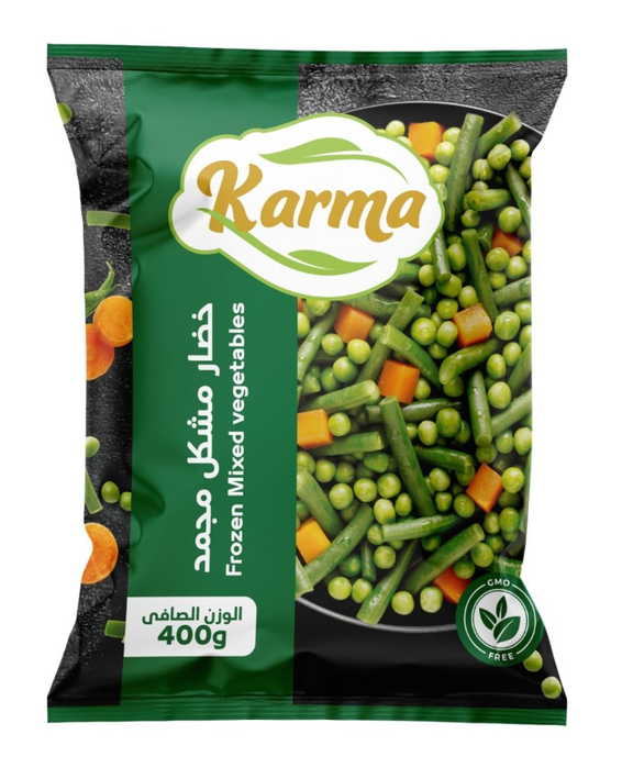 خضار مشكل مجمد كارما 400جم × 20 كيس