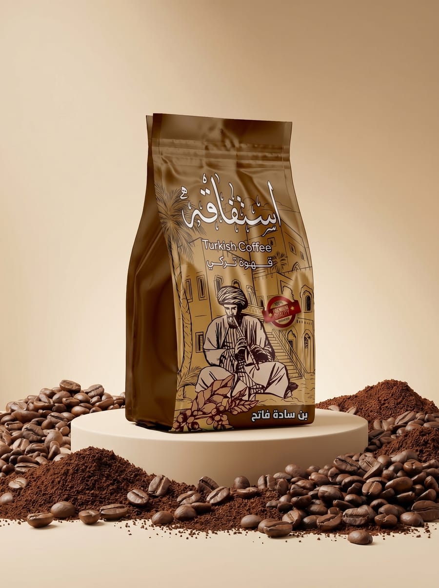 قهوه ساده استفاقه 250 جم × 20 علبه 